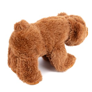 Peluche extra doux et moelleux. Design ours brun. 30 cm.