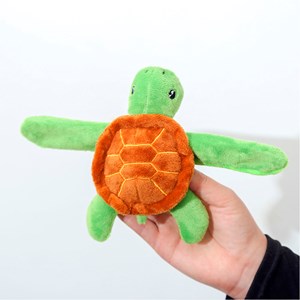 Peluches ultra doux et moelleux. Design tortue avec mécanisme rétractable. 14 cm