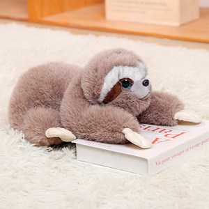 Peluches extra doux et moelleux. Design paresseux. 35 cm.