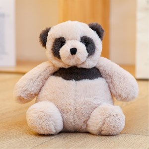 Peluches extra doux et moelleux série dumpling. Design panda. 30 cm.