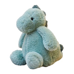 Peluche extra doux et moelleux série dumpling. Design dinosaure. 23 cm.