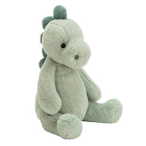 Peluche extra doux et moelleux série chubby. Design dinosaure. 45 cm.