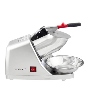 Hachoir à glace électrique en acier inoxydable 300w. 1440 tr/min.