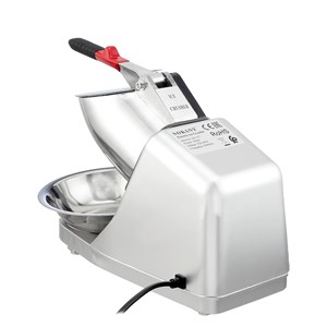 Hachoir à glace électrique en acier inoxydable 300w. 1440 tr/min.