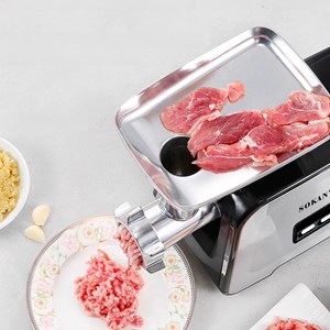 Hachoir à viande électrique 3500w, accessoires pour hacher et farcir.