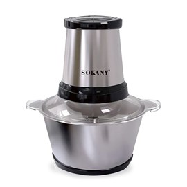 Hachoir à viande électrique de 300w et récipient de 2l.