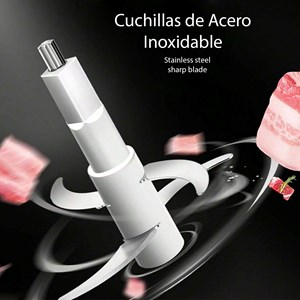 Hachoir à viande électrique de 300w et récipient de 2l.