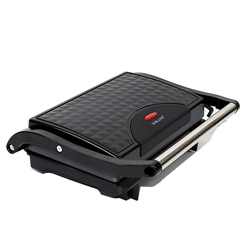 Gril de 1200w. Double plaque de cuisson, antiadhésive, lavable au lave-vaisselle