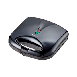 Gril électrique portable de 750w. Zone de cuisson antiadhésive.