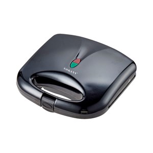 Gril électrique portable de 750w. Zone de cuisson antiadhésive.