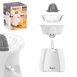 Presse-agrumes avec une capacité de 200 ml et une puissance de 40 w.