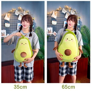 Oreiller extra doux et moelleux design avocat content. 65 cm.