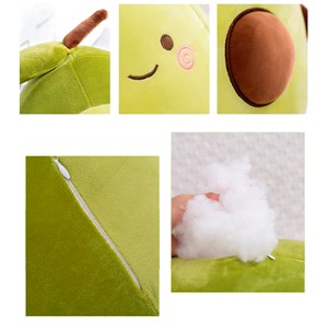 Oreiller extra doux et moelleux design avocat content. 65 cm.