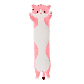 Oreiller extra doux et moelleux design chaton. 70 cm.