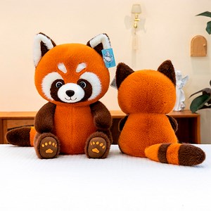 Oreiller extra doux et moelleux design raton laveur. 35 cm.