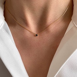 Collier éclat noir