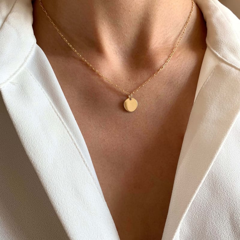 Meora Paris - Collier fin médaille