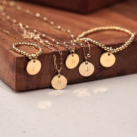 Collier long médaille