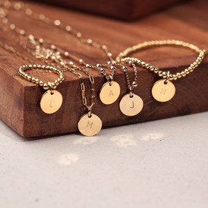 Collier long médaille