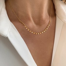 Collier reflets mystérieux