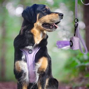 Distributeur de sacs à crottes (rouleau inclus) - lilas