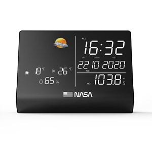 Nasa station météo avec enceinte bluetooth - wsp1300