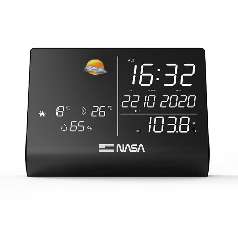 Nasa station météo avec enceinte bluetooth - wsp1300