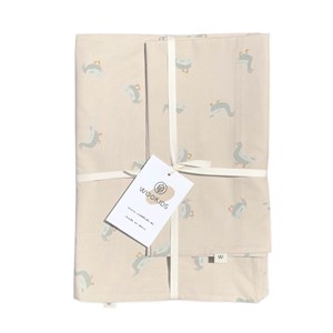 Housse ducks beige 140x200cm 50x70cm
