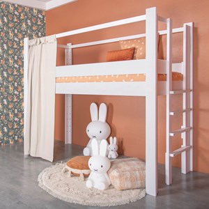 Housse rabbits beige 140x200cm 50x70cm
