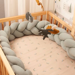 Housse ducks beige bleue 100x140&nbsp;40x40