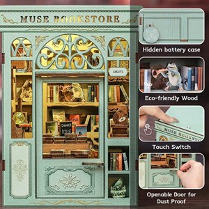 Muse bookstore - maquette booknook