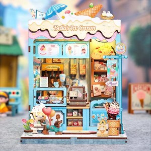 Bella's icecream - maquette booknook