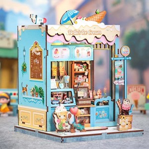 Bella's icecream - maquette booknook