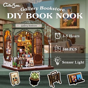 Gallery bookstore - maquette booknook