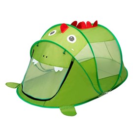 Tente d'enfant dinosaure. 182x96cm. Jeu en plein air, pliable. Pop-up.