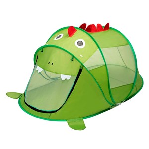 Tente d'enfant dinosaure. 182x96cm. Jeu en plein air, pliable. Pop-up.