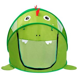 Tente d'enfant dinosaure. 182x96cm. Jeu en plein air, pliable. Pop-up.