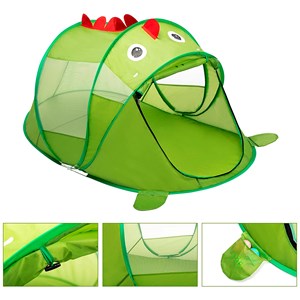 Tente d'enfant dinosaure. 182x96cm. Jeu en plein air, pliable. Pop-up.