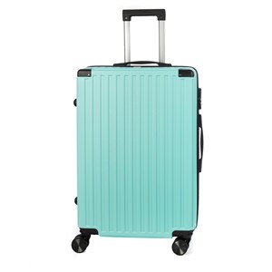 Mallette moyenne trolley rigide ultralégère, en abs haute résistance.