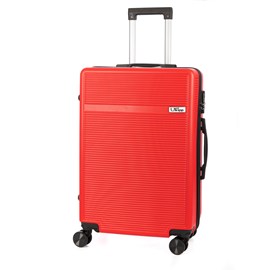 Mallette moyenne trolley rigide ultralégère, en abs haute résistance.