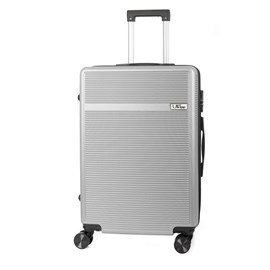 Valise moyenne trolley rigide ultra légère, en abs haute résistance.