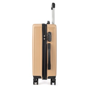 Malle moyenne trolley rigide ultralégère, en abs de haute résistance.