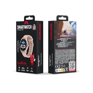 Montre connectée kids mxsw-210 rose - - maxlife