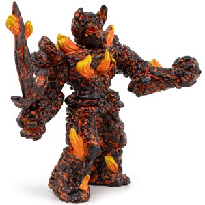 Figurine golem de feu