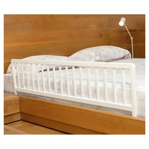 Barrière de lit blanche 110 x 38 cm
