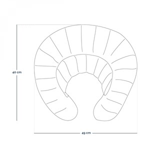 Coussin chauffant pour épaules et cou Terracotta