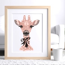 Kit diy créatif 3 pochoirs girafe – peinture facile pour enfants et adultes