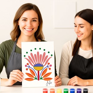 Kit diy créatif 3 pochoirs babs – peinture facile pour enfants et adultes