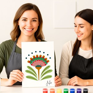 Kit diy créatif 3 pochoirs bali – peinture facile pour enfants et adultes