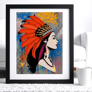 Kit diy créatif 4 pochoirs tribal – peinture facile pour enfants et adultes